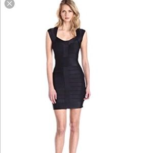 French Connection black bandage dress